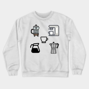 Cute Coffee Makers Crewneck Sweatshirt